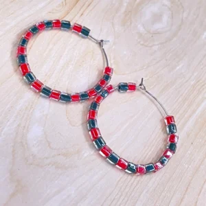 Janette hoop earrings